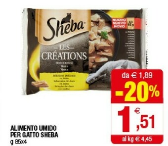 Iperal Sheba Alimento Umido Per Gatto offerta