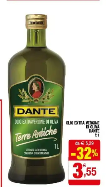 Iperal Dante Olio Extra Vergine Di Oliva 1000 G(ml) offerta