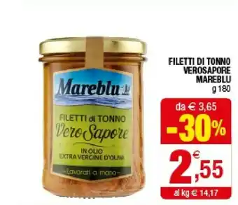 Iperal Mareblu Filetti Di Tonno Verosapore offerta