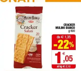 Iperal Mulino Bianco Cracker offerta