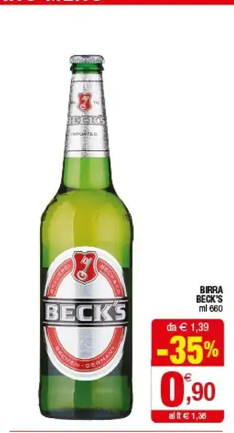 Iperal Beck's - Beck's 660 G(ml) offerta