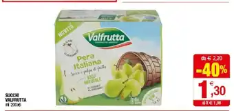 Iperal Valfrutta Succo E Polpa Di Pera offerta