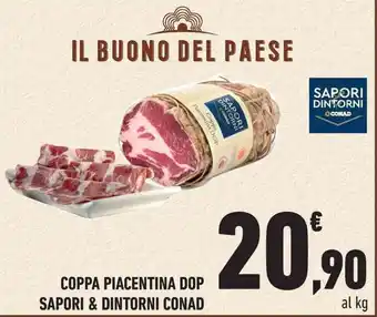 Conad COPPA PIACENTINA DOP SAPORI & DINTORNI CONAD offerta