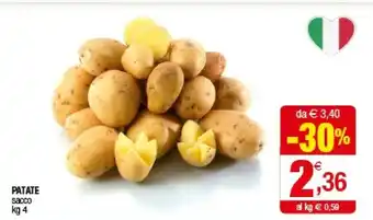 Iperal Patate Sacco offerta