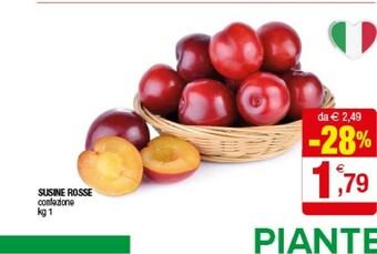 Iperal Susine Rosse offerta