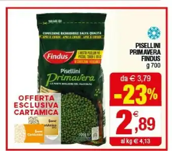 Iperal Findus Pisellini Primavera offerta