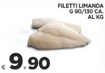 Deco Supermercati FILETTI LIMANDA G 90/130 CA. offerta
