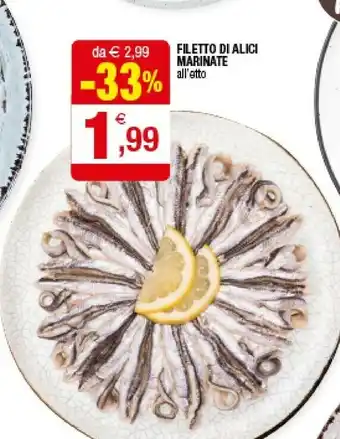 Iperal Filetto Di Alici Marinate offerta
