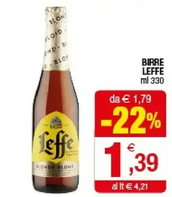 Iperal Leffe Birre offerta