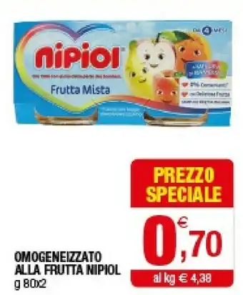 Iperal Nipiol Omogeneizzato Alla Frutta Mista offerta