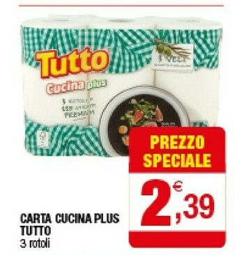Iperal Tutto Carta Cucina Plus offerta