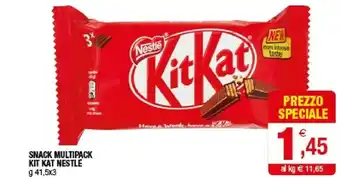 Iperal Nestlè Nestle Kit Kat Snack offerta