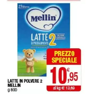 Iperal Mellin Latte In Polvere 2 offerta
