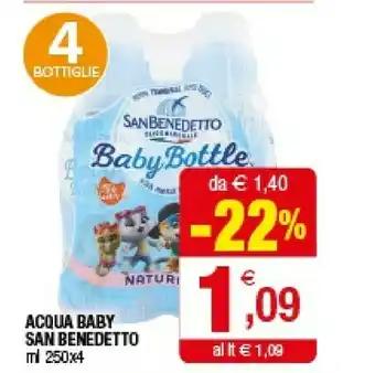 Iperal San Benedetto Acqua Baby offerta