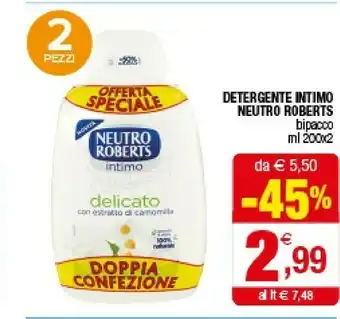 Iperal Neutro Roberts Detergente Intimo offerta