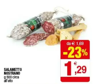 Nostrano Salametto