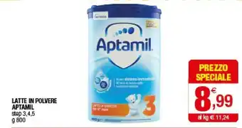 Iperal Aptamil Latte In Polvere offerta