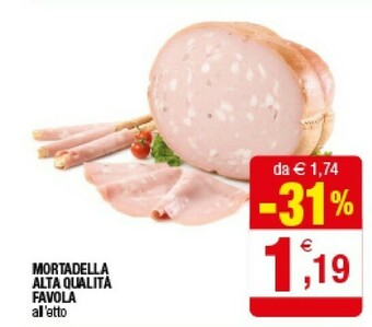 Iperal Mortadella Alta Qualita Favola offerta