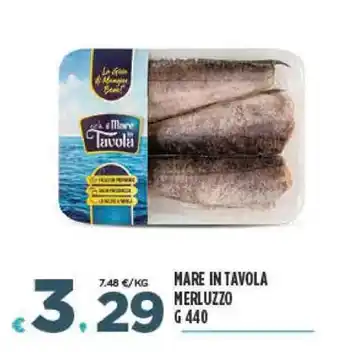MARE IN TAVOLA MERLUZZO G 440