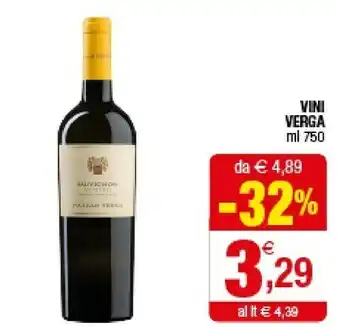 Iperal Verga Vini offerta
