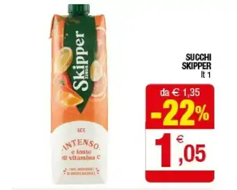 Iperal Zuegg Skipper Arancia Rossa 1000 G(ml) offerta