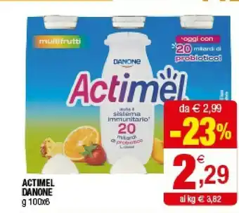 Iperal Danone Actimel+ offerta