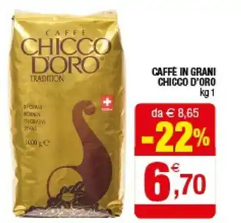 Iperal Caffe Chicco Doro Caffè In Grani offerta