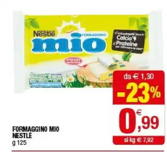 Iperal Nestlè Formaggino Mio offerta