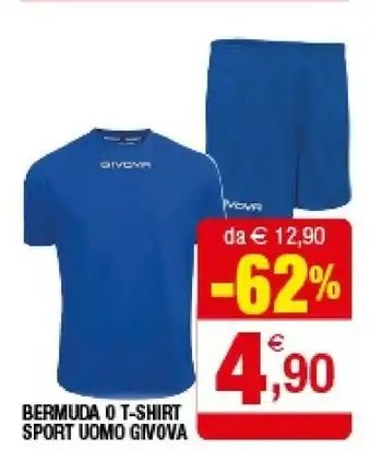 Bermuda T-shirt Sport Uomo