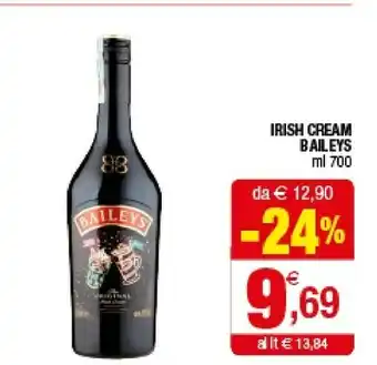 Iperal Baileys Irish Cream offerta