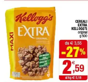Iperal Kellogg's Cereali Extra offerta