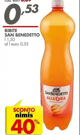 Italmark San Benedetto Bibite Allegra offerta