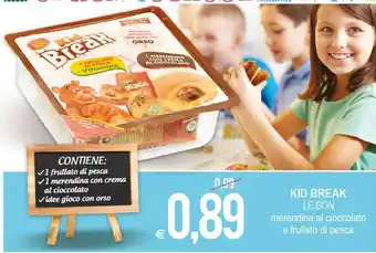 MD Discount Le Bon Kid Break Merendina Al Cioccolato offerta