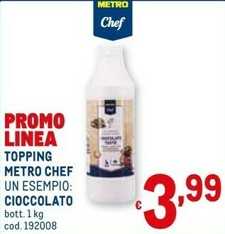 Metro Metro Chef - Preparato Per Pancakes 1000 G(ml) offerta