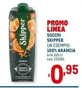 Metro Zuegg Succhi Skipper offerta