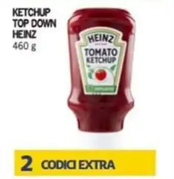 Iper Tosano KETCHUP TOP DOWN HEINZ 460 g offerta