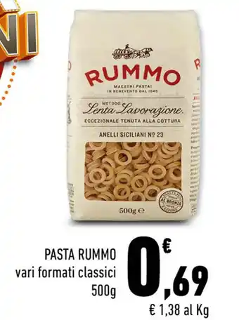 PASTA RUMMO vari formati classici 500g