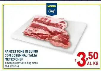 Metro chef Surgelato Scaloppina Con Filetto Di Pollo 2400 G(ml)