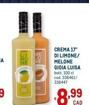 Gioia luisa Crema 17 Di Limone