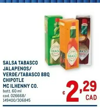 Mc ilhenny Salsa Tabasco Jalapenos/ Verde/tabasco Bbq Chipotle