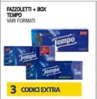 Iper Tosano FAZZOLETTI + BOX TEMPO VARI FORMATI offerta