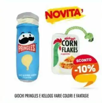 GIOCHI PRINGLES E KELLOGS VARIE COLORI E FANTASIE