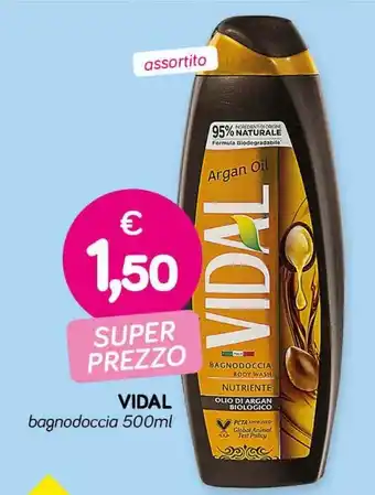 Il Tulipano VIDAL bagnodoccia 500ml offerta