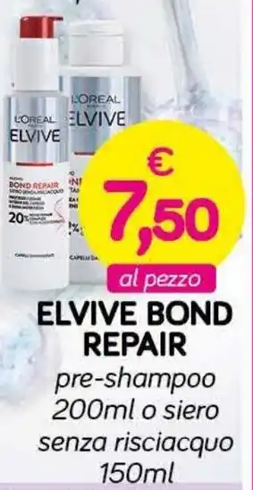 Il Tulipano ELVIVE BOND REPAIR shampoo 200ml o balsamo 150ml offerta