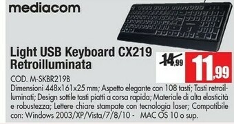 Mediacom Tastiera