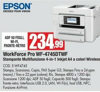 Vobis Epson Stampante offerta