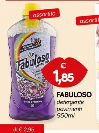 FABULOSO detergente pavimenti 950ml