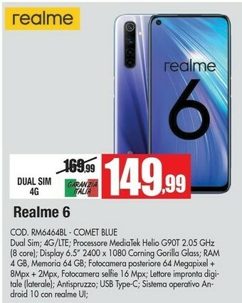Vobis Realme Smartphone android offerta