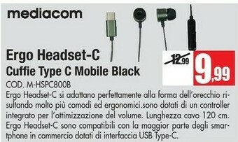 Vobis Mediacom Cuffie offerta