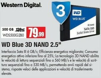 Vobis Western Digital Hard disk ssd offerta
